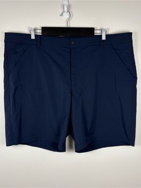 Columbia Sage Peak Men’s Navy Blue Golf Shorts, Size 46W, Stretch Performance